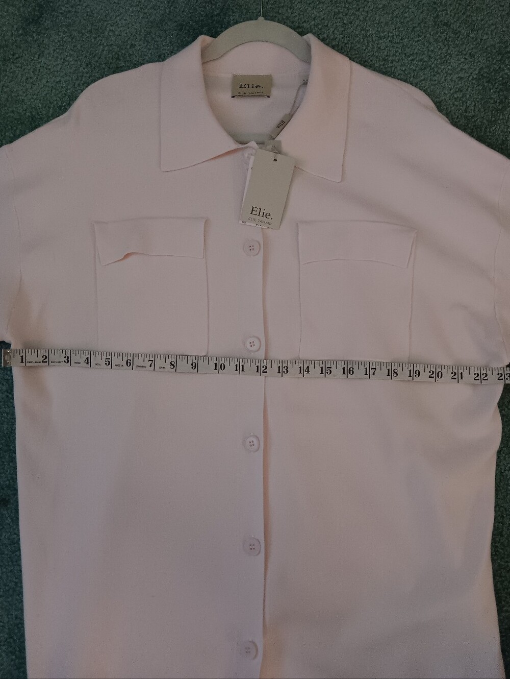 New Elie Tarhari Button Down Caridgan - Picture 7 of 13
